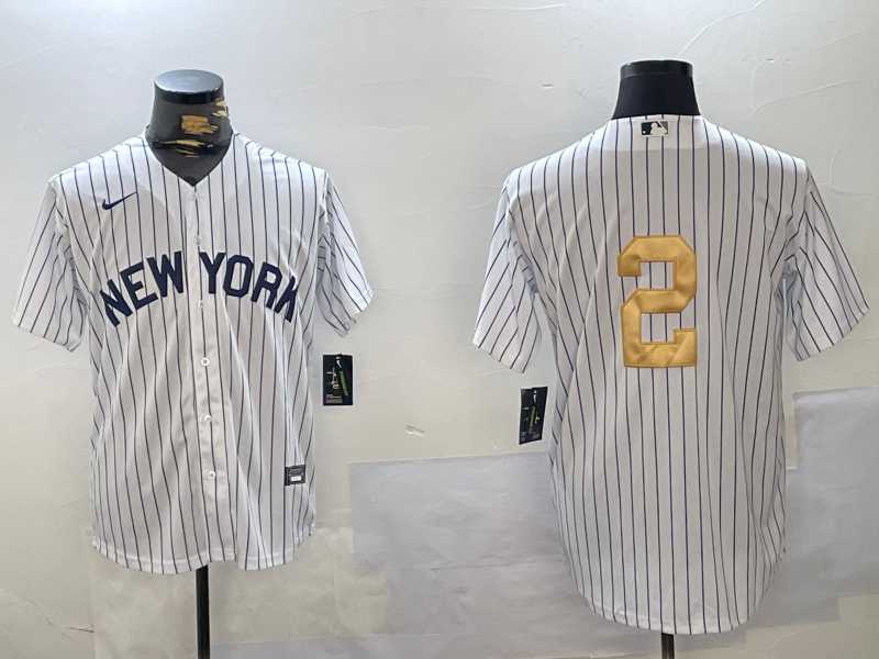 Men's New York Yankees #2 Derek Jeter White Pinstripe Without Name Fashion Cool Base Jersey,We sell and wholesale Men's New York Yankees #2 Derek Jeter White Pinstripe Without Name Fashion Cool Base Jersey on line form chian!
